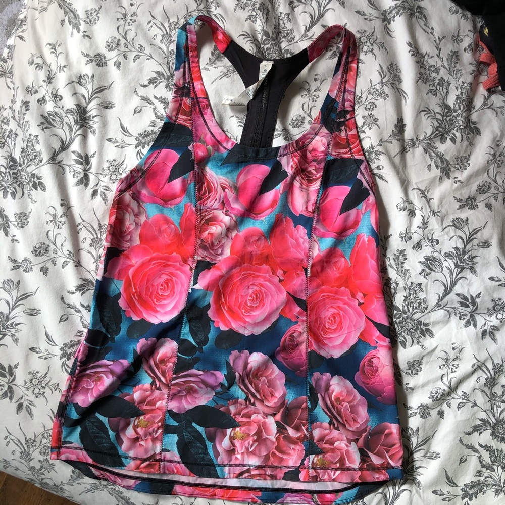 lululemon floral tank